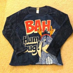 Disney's Eeyore Long Sleeve Top- Size Large